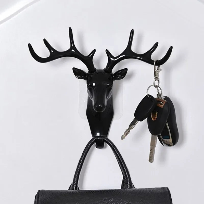 Vintage Deer Head Wall Hook