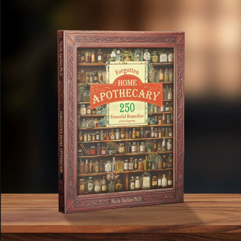 A4/A5 Forgotten Home Apothecary 250 Powerful Remedies at Your Fingertips Natural Remedies Home Doctor Book for Everyday Wellness