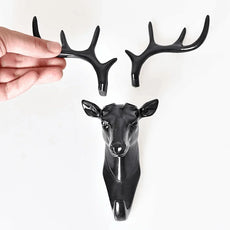 Vintage Deer Head Wall Hook