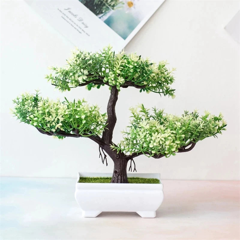 Elegant Artificial Bonsai Tree