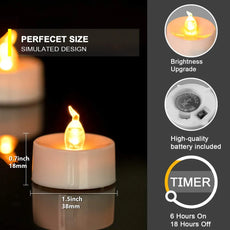 Flameless LED Candles with Remote