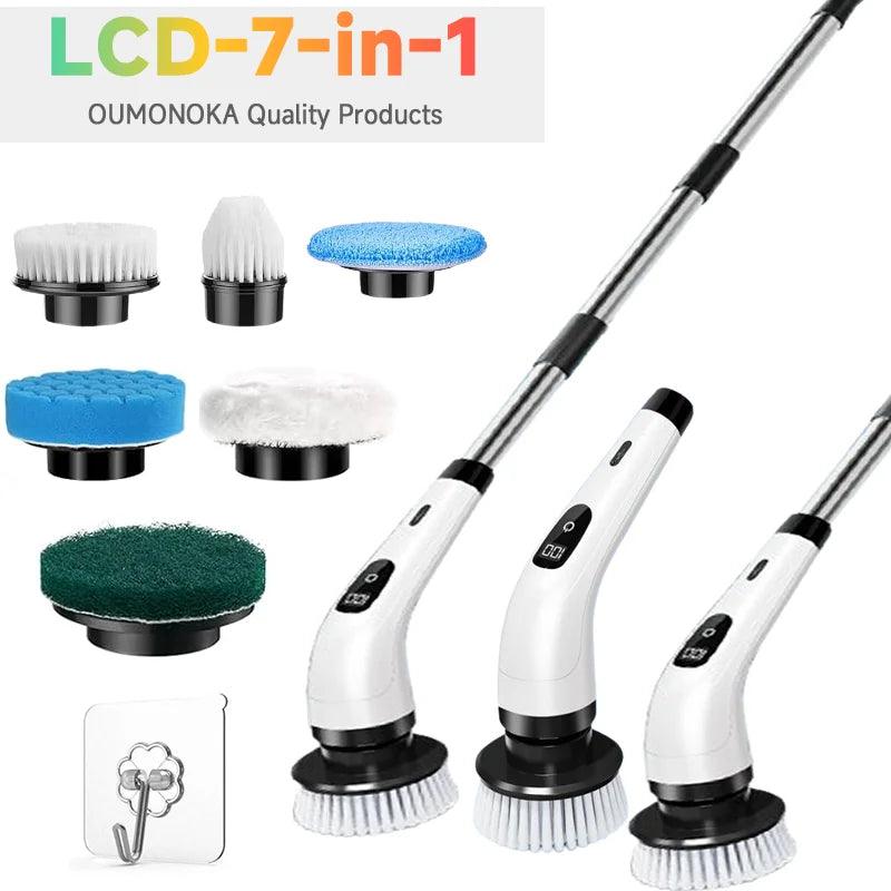 Cordless Spin Scrubber for Every Surface