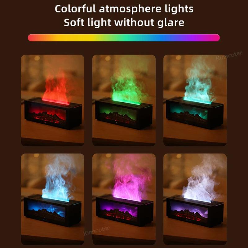 Innovative Waterless Fireplace Air Humidifier