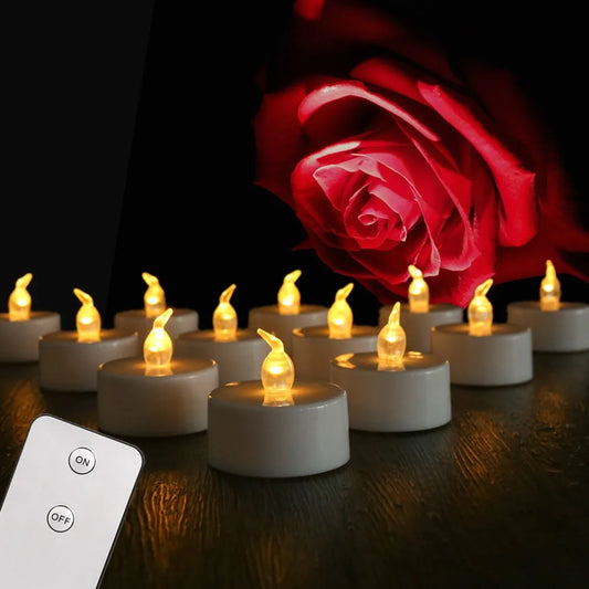 Flameless LED Candles with Remote