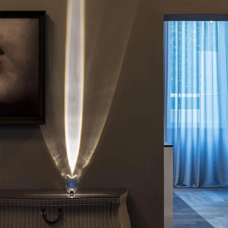 Eye of the Sky Crystal LED Table Lamp