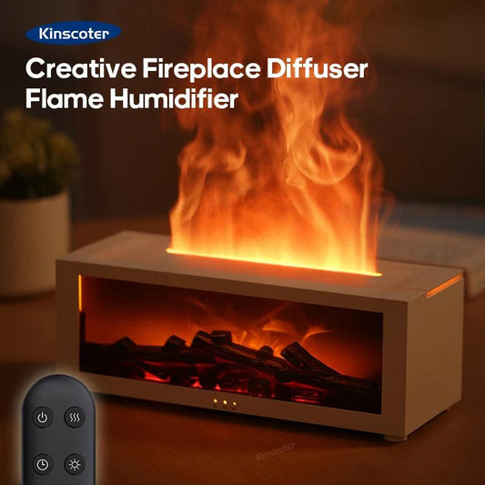 Innovative Waterless Fireplace Air Humidifier