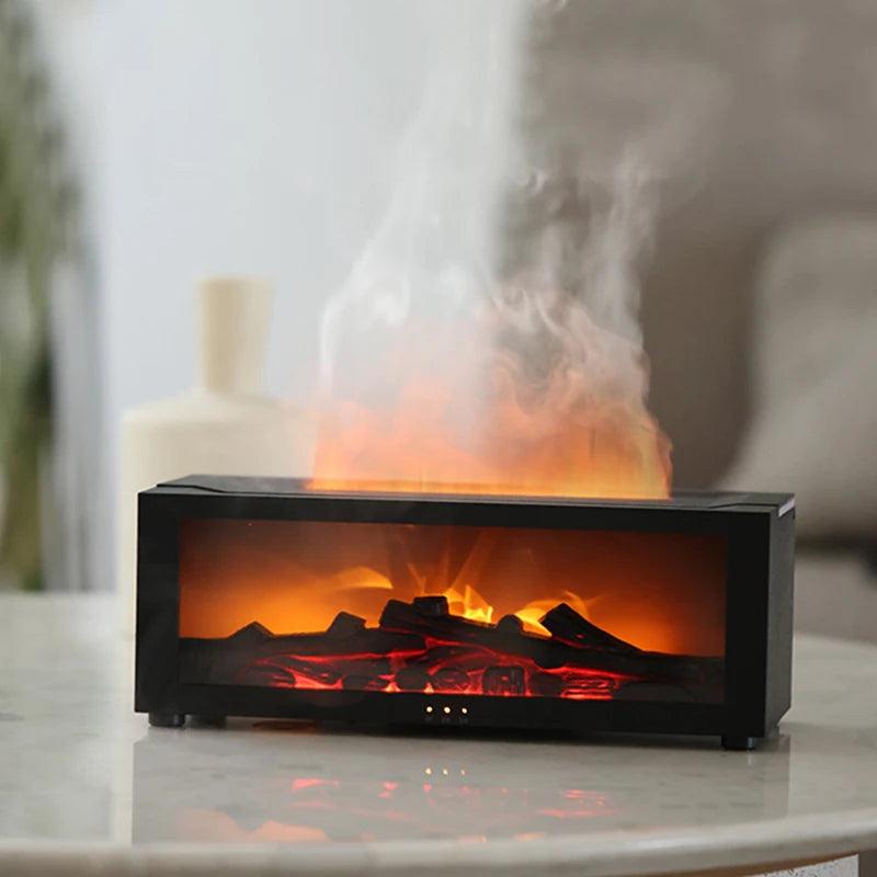 Innovative Waterless Fireplace Air Humidifier