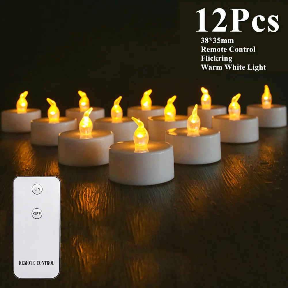 Flameless LED Candles with Remote