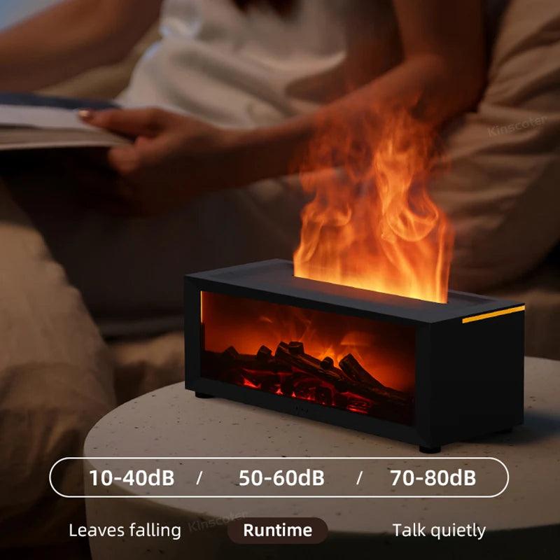 Innovative Waterless Fireplace Air Humidifier