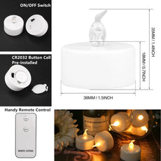 Flameless LED Candles with Remote