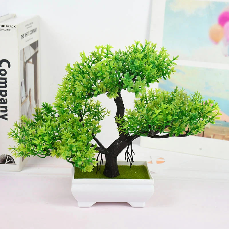 Elegant Artificial Bonsai Tree